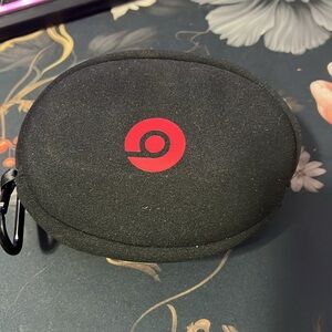 Beats by Dre headphone case only  Black
